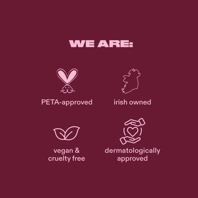 THE BURGUNDY FACE MIRROR