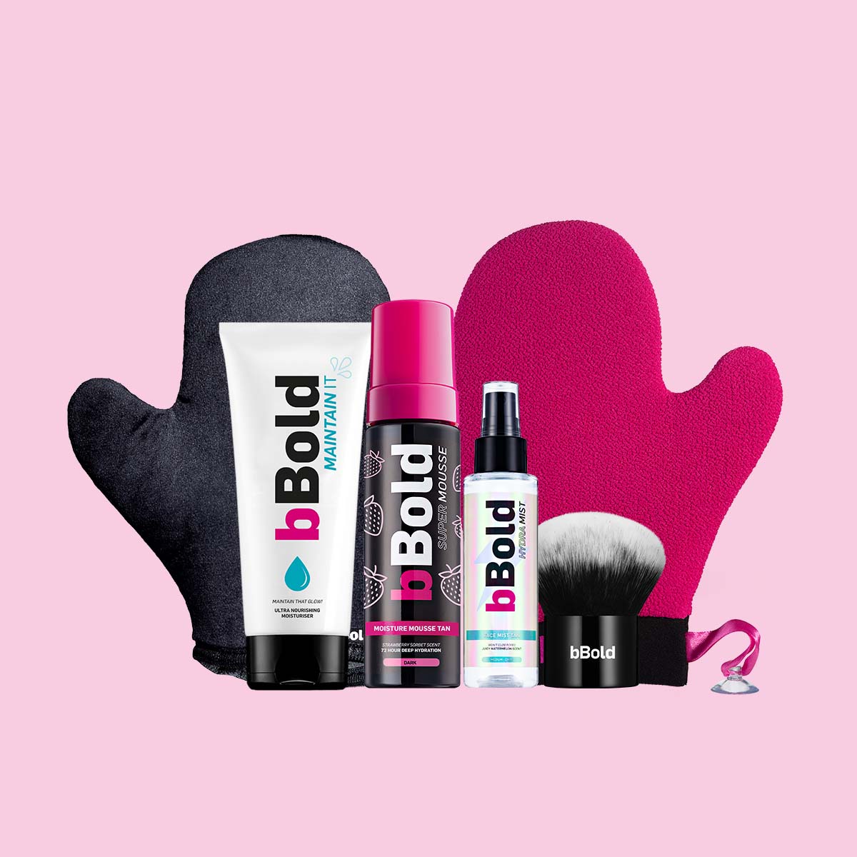 bBold Strawberry Super Mousse 6-Piece Bundle