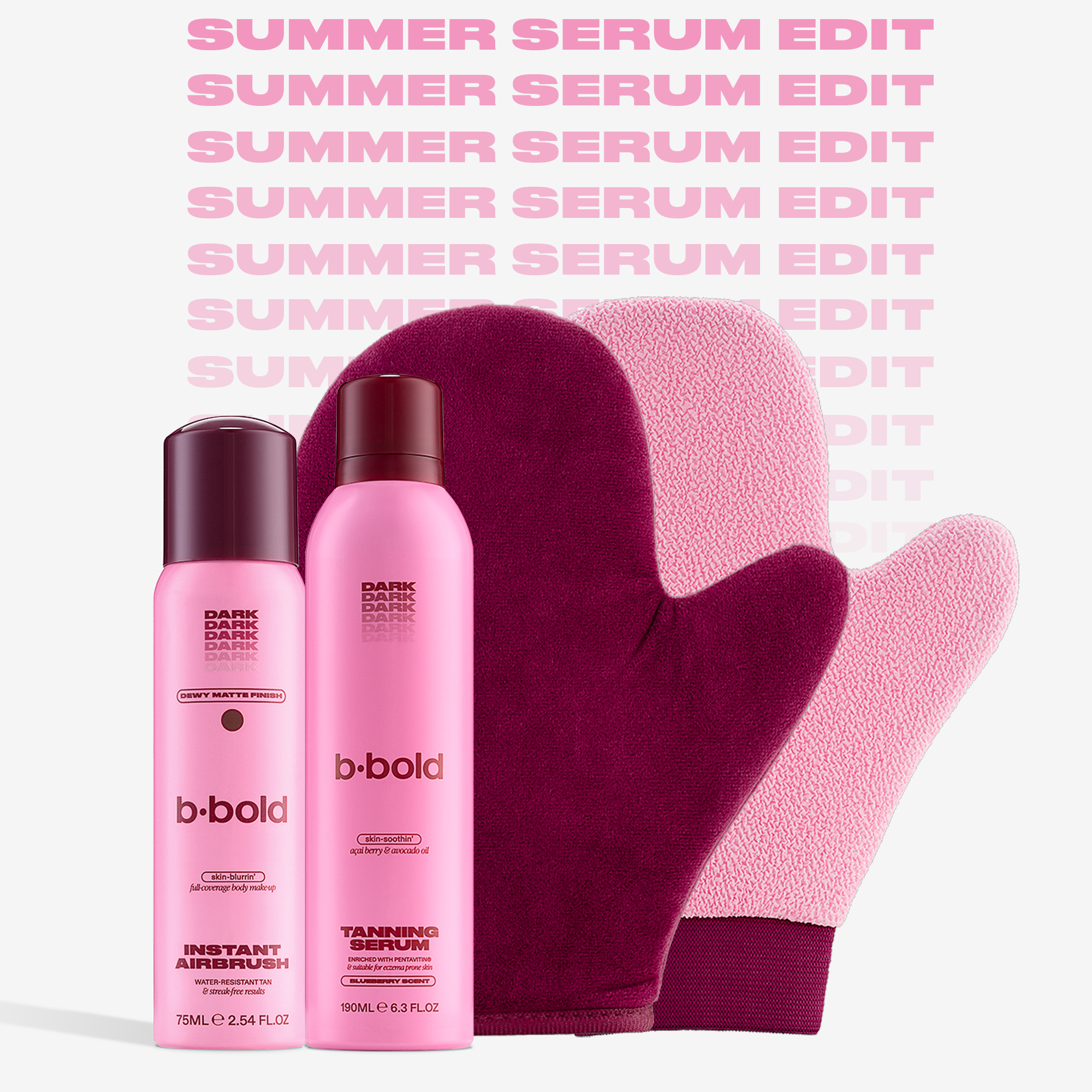 SUMMER SERUM EDIT 4-PIECE BUNDLE