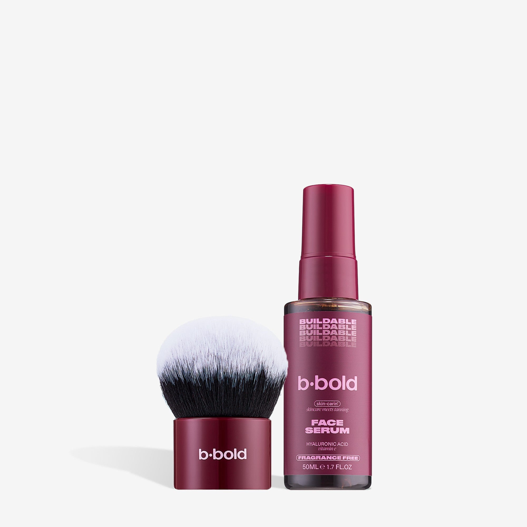 FACE SERUM + BUFFING BRUSH BUNDLE