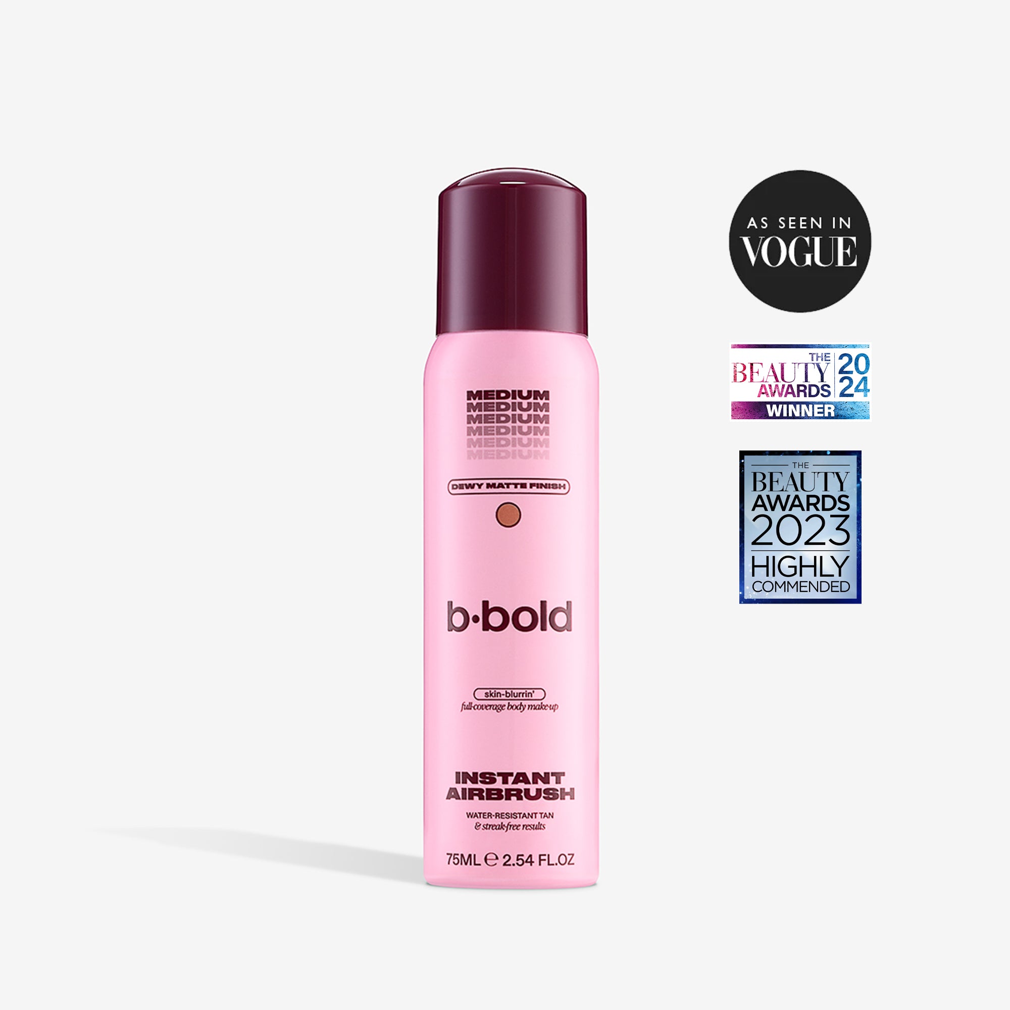 INSTANT AIRBRUSH BODY MAKE-UP 75ML