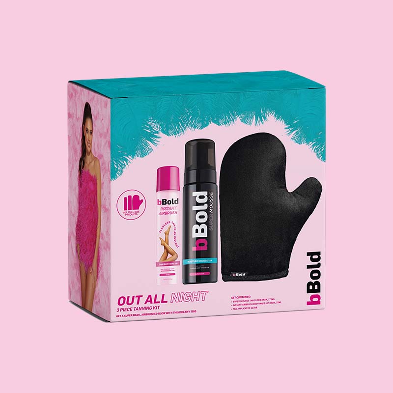 bBold Christmas Tanning & Cosmetics Sets