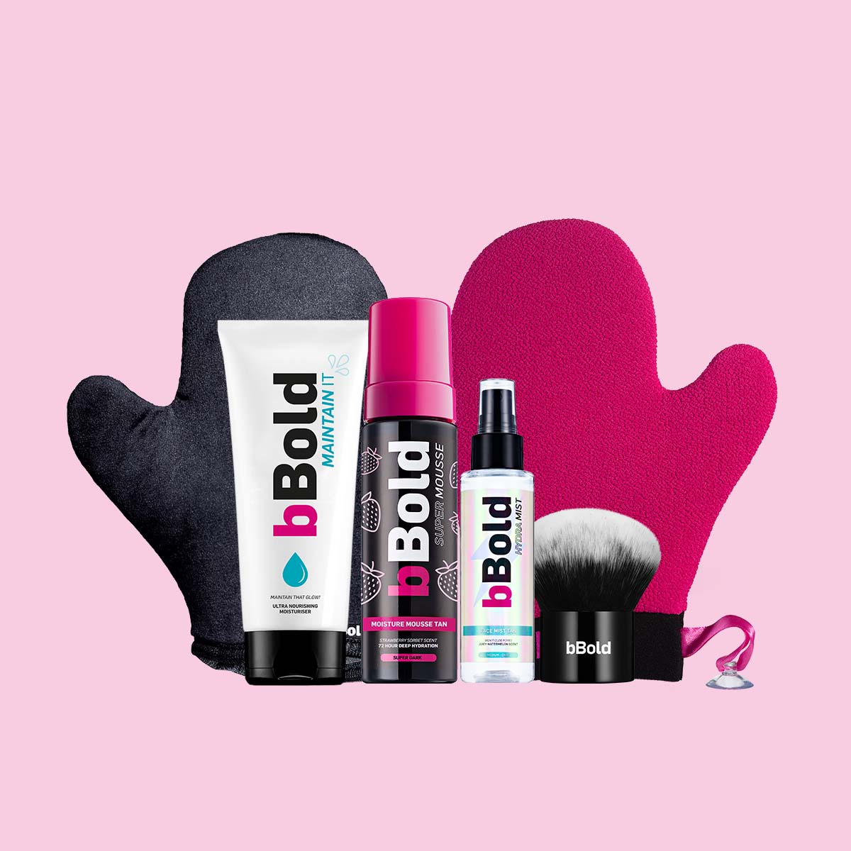 bBold Strawberry Super Mousse 6-Piece Bundle