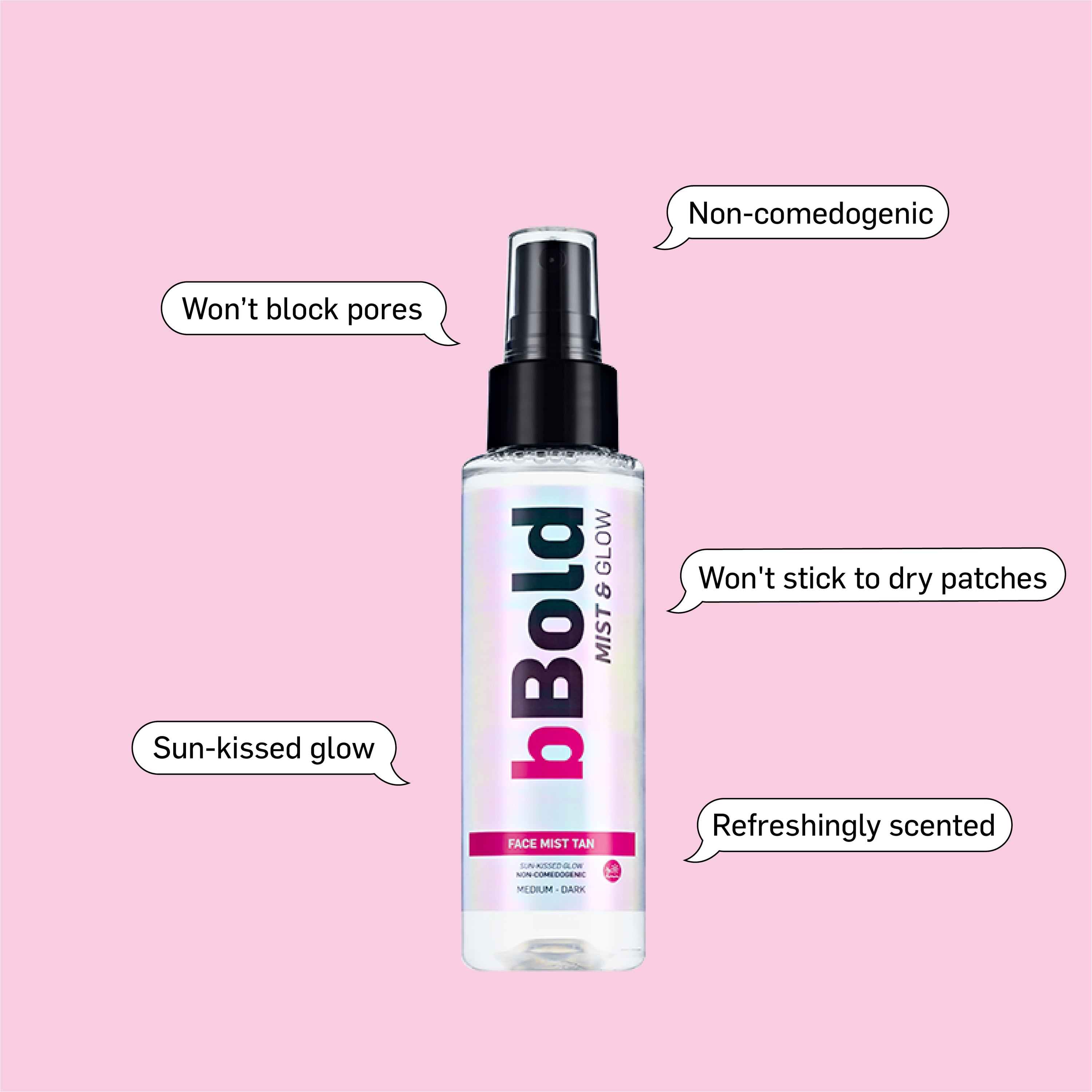 bBold Mist & Glow Face Mist 100ml